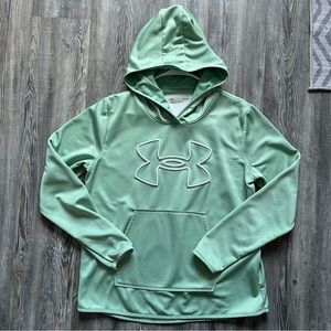 Under Armour Loose Hooded Sweatshirt Sz L